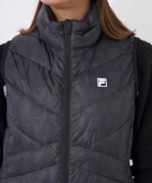 FILA GOLF ダウンベスト ベスト 撥水ハイブリッドダウンベスト