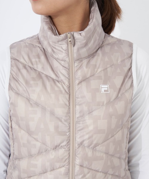 FILA GOLF ダウンベスト ベスト 撥水ハイブリッドダウンベスト