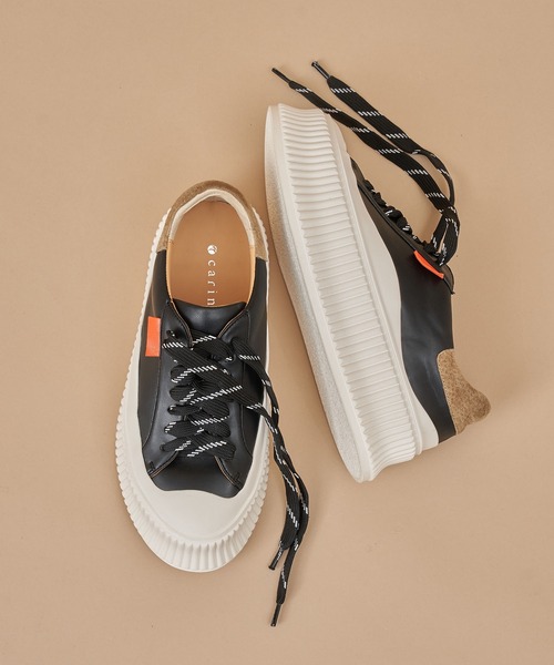 carino（カリーノ） スニーカー デザインソールスニーカー レディース