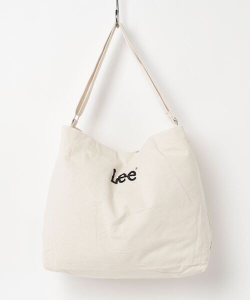 Lee（リー） ショルダーバッグ バッグ ロゴ ワンポイント刺繍 ビッグ