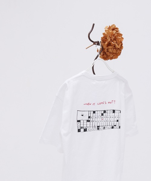 tシャツ SAMSOE SAMSOE / SAGIOTTO TI GIURO Tee(プリントハーフスリーブTシャツ ) レディース