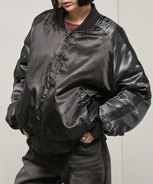 ma1 ma-1 「Alfred Alex」Reversible Bomber Jacket / リバーシブル