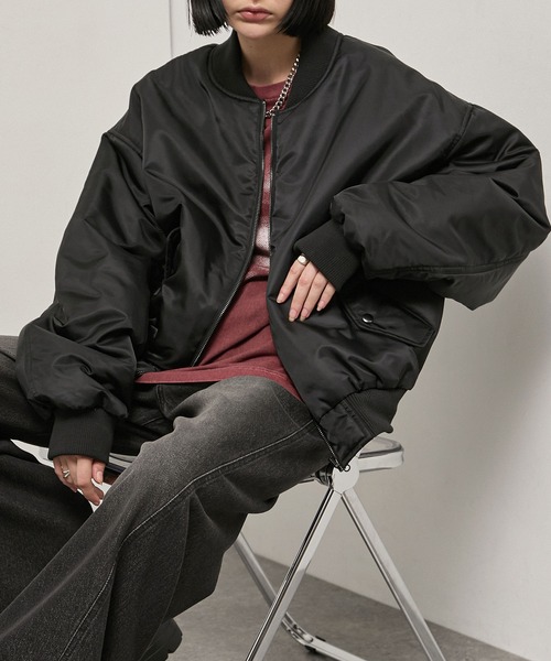 ma1 ma-1 「Alfred Alex」Reversible Bomber Jacket / リバーシブル