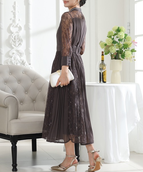 Lace Ladies（レースレディース） ドレス プチハイネック レース