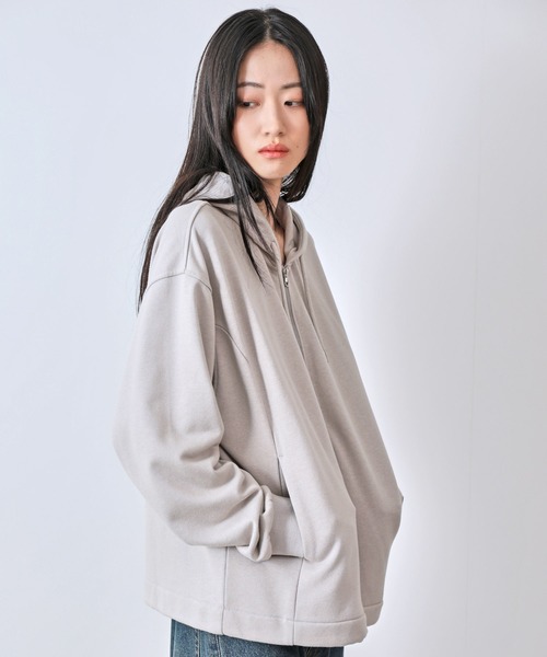BURNER パーカー 「GROOVY STORE」ミニ裏毛 ZIPパーカー メンズ