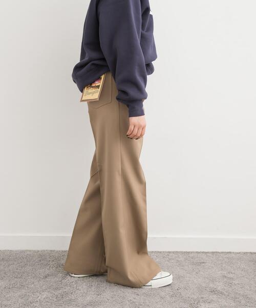 Wrangler（ラングラー） パンツ ランチャーワイドパンツ レディース