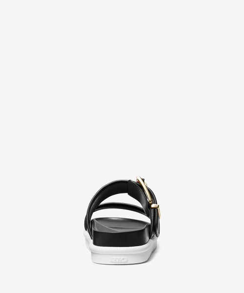 MICHAEL KORS サンダル COLBY レザー スライド レディース