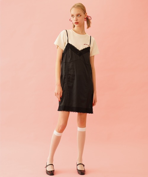 MILKFED.（ミルクフェド） キャミソール GATHERED CAMISOLE : ZOZOTOWN