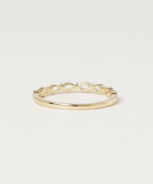 指輪 リング K10ダイヤモンドリング（0.01ct） レディースの画像