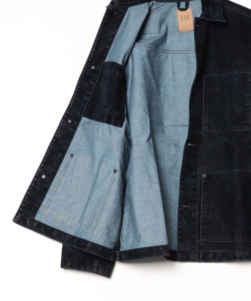 GAP デニムジャケット gジャン フロッキーデニム チョア