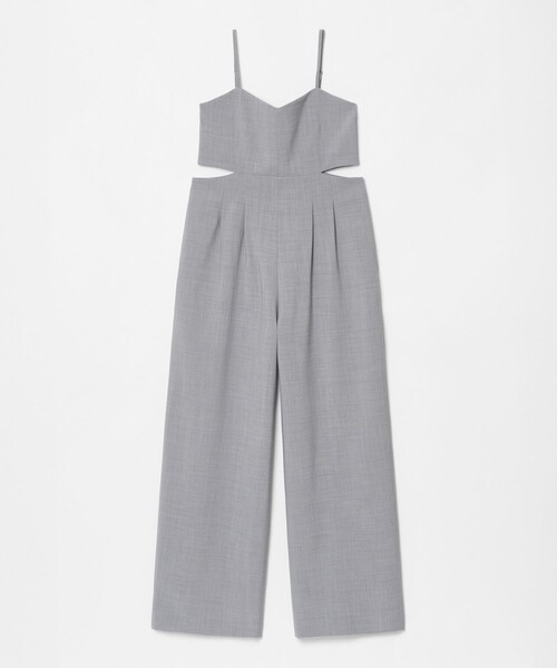 ストレッチトロサロペットパンツ アルアバイル ストレッチトロサロペットパンツ|allureville OFFICIAL SITE