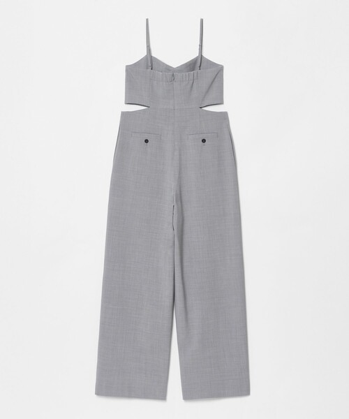 allureville サロペット オーバーオール ストレッチトロ