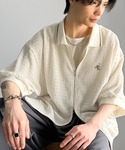 シャツ 半袖 抜け感叶える大人の上品スポーティ...の詳細画像1