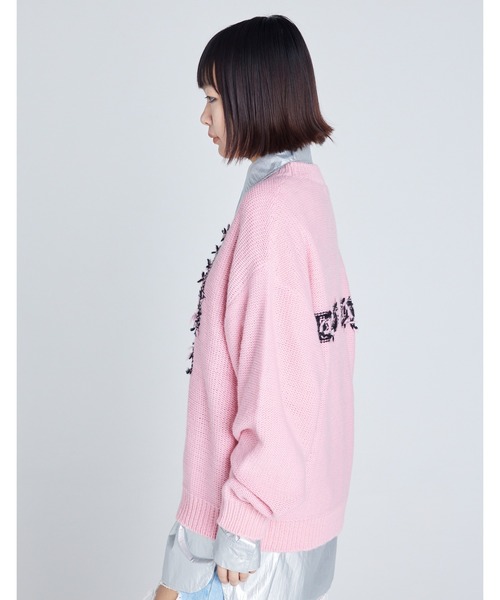 ニット セーター /HELLO KITTY x little sunny bite/knit top レディース メンズ Little sunny bite ニット セーター HELLO KITTY x little knit
