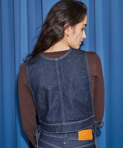 【新品】　SORIN /リボンデニムビスチェ Lily Brown - 【新品】 SORIN /リボンデニムビスチェの通販 by バナナ