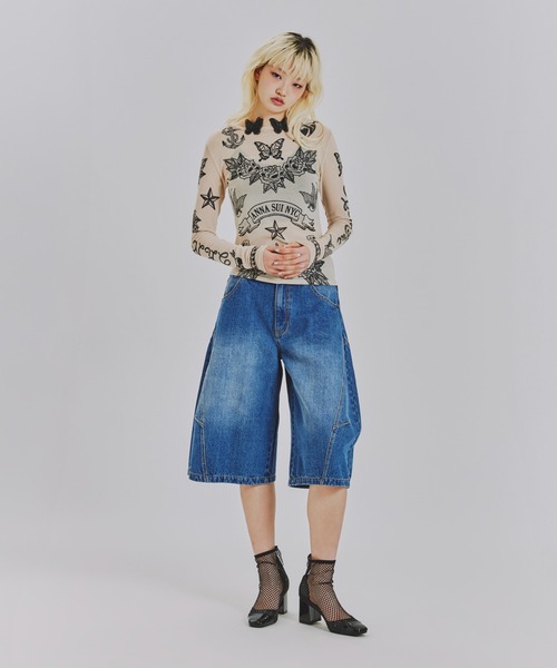 uvカット tシャツ nycタトゥーシアートップス レディース : ZOZOTOWN
