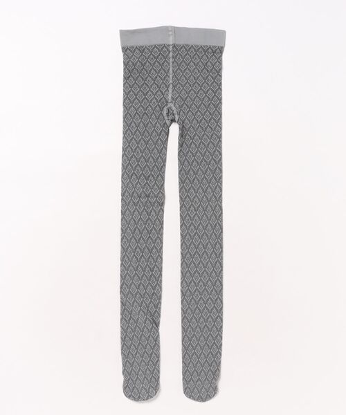 IMARI タイツ 「 IMARI / イマリ 」 レトロ ジャガード フラワー