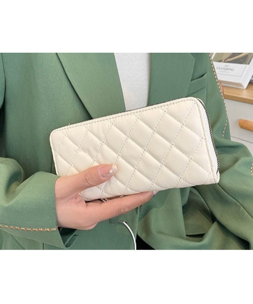 Sakka 財布 キルティング フルジップ長財布 レディース メンズ