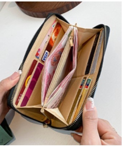 Sakka 財布 キルティング フルジップ長財布 レディース メンズ