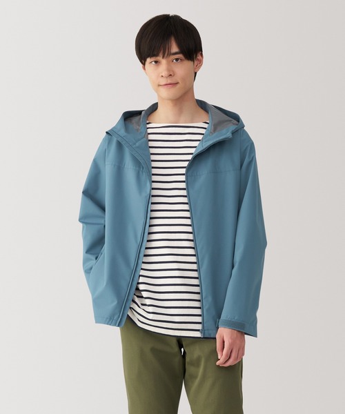 無印良品（MUJI） コート ジャケット 紳士 撥水 フードジャケット