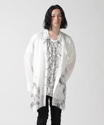 KMRii（ケムリ） シャツ KMRii/ケムリ/別注Stand Collar Layer Shirt