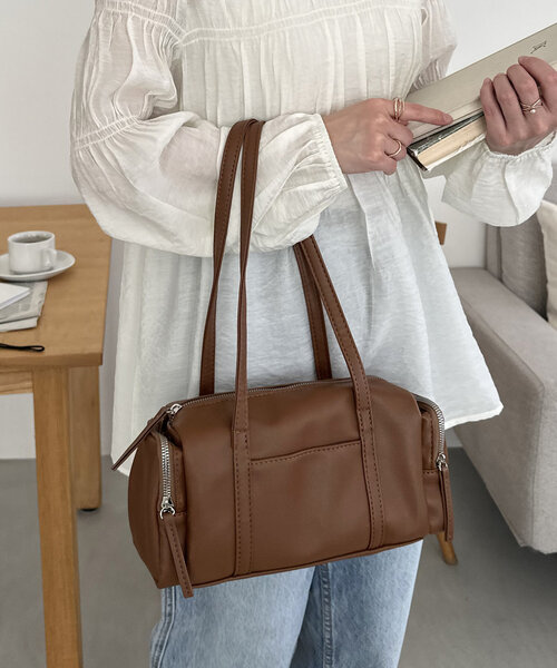 ダヤンダヤンのバッグ Casual Bolide 45 in Gold Evercolor & Canvas will be your