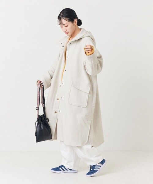 「FREAK'S STORE」 コート フリ- モカ レディース_画像3