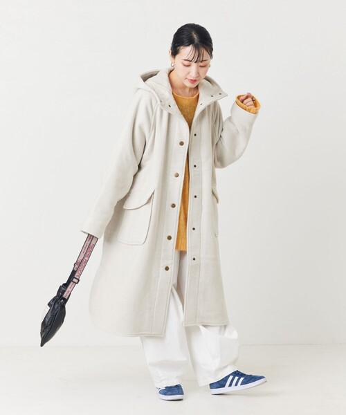 「FREAK'S STORE」 コート フリ- モカ レディース_画像4