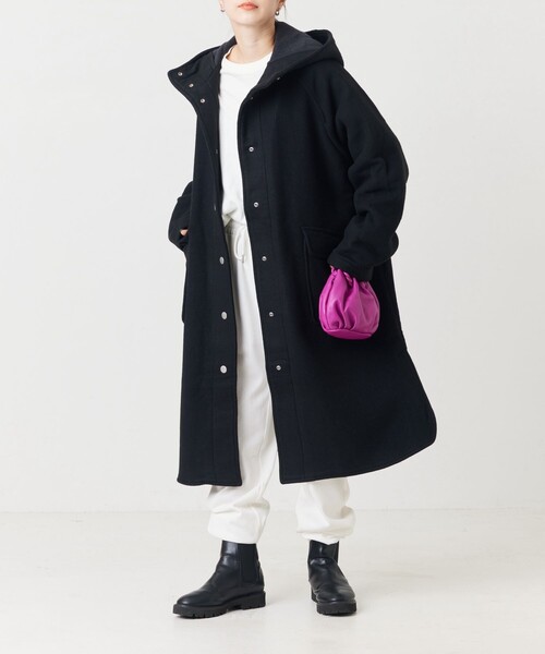 「FREAK'S STORE」 コート フリ- モカ レディース_画像7