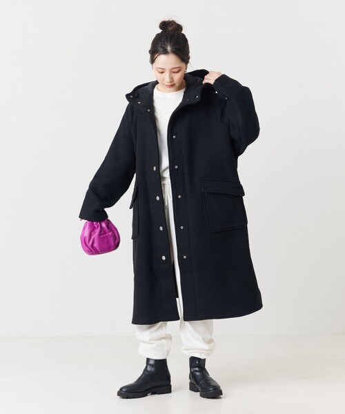 「FREAK'S STORE」 コート フリ- モカ レディース_画像8