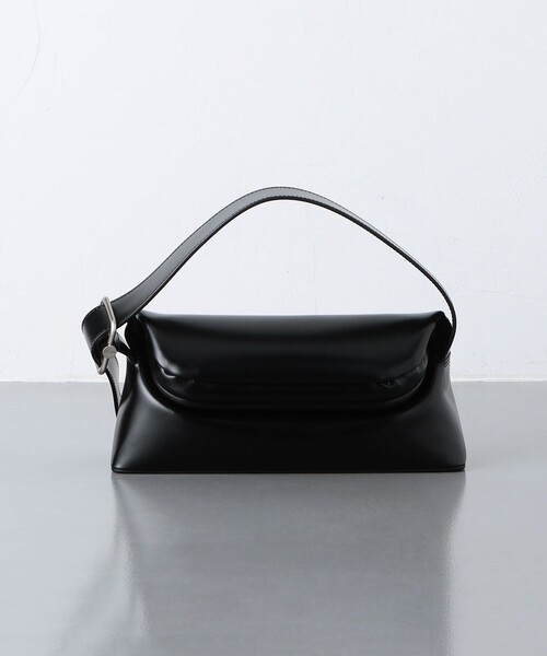 OSOI BROT BAG ブロットショルダーバッグ　レザー ブラック オソイ OSOI FOLDER BROT ショルダーバッグ レディース バッグ