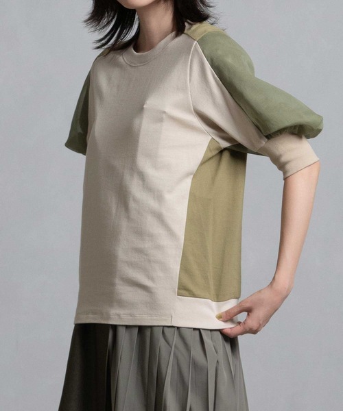 tシャツ ジョイントトップス レディース