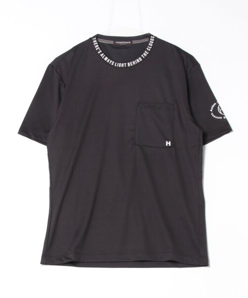 HIDEAWAYS NICOLE（ハイダウェイ ニコル） tシャツ ロゴプリント 