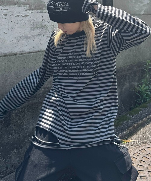 tシャツ 「MARCORE SELECT」メタルコア クロス 無地 / ボーダー