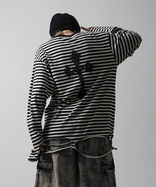 tシャツ 「MARCORE SELECT」メタルコア クロス 無地 / ボーダー