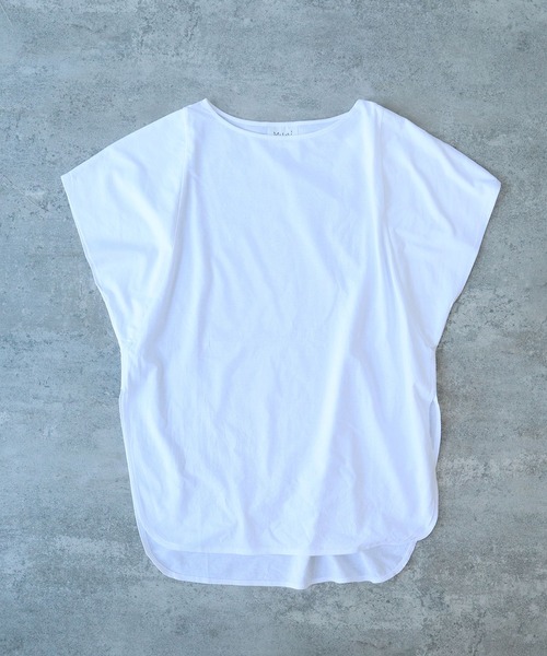 tシャツ ポンチ ワンタックプルオーバー レディース アニュアンス anuans ネックタックポンチプルオーバー （KHAKI
