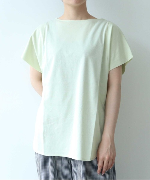 tシャツ ポンチ ワンタックプルオーバー レディース yuni tシャツ ハイパワーポンチ フレンチプルオーバー