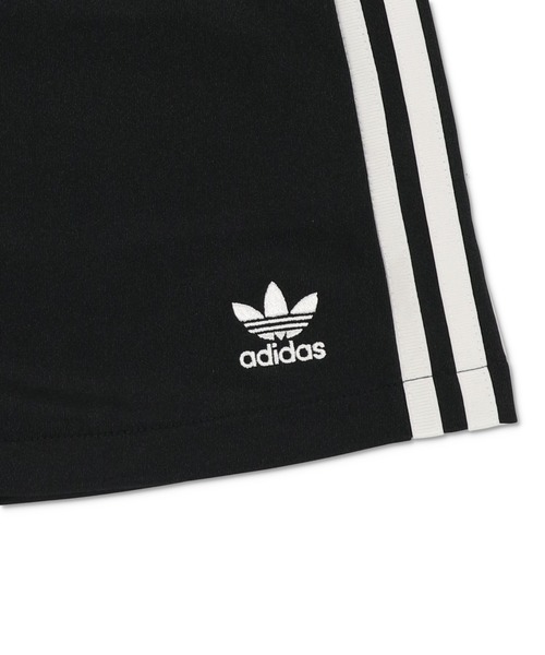 新品XS Adidas 3-Stripes スカート ブラック JC6124 アディダス スリーストライプス スカート - ブラック
