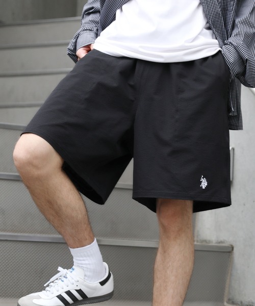 U.S. POLO ASSN.（ユーエスポロアッスン） ワイドパンツ パンツ 別注