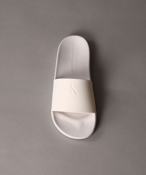 Calvin Klein（カルバン・クライン） サンダル 夏 スライド モノグラム