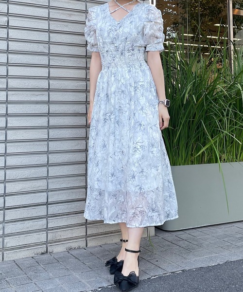 Yamato AllSaints クロスストラップドレープワンぴ Yamato AllSaints クロスストラップドレープワンぴ クロス