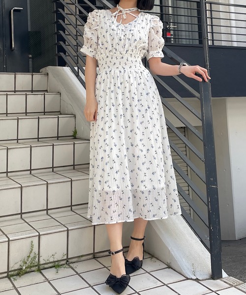 NOMAE ワンピース NOMAE ワンピース シアースリーブテーラードワンピース