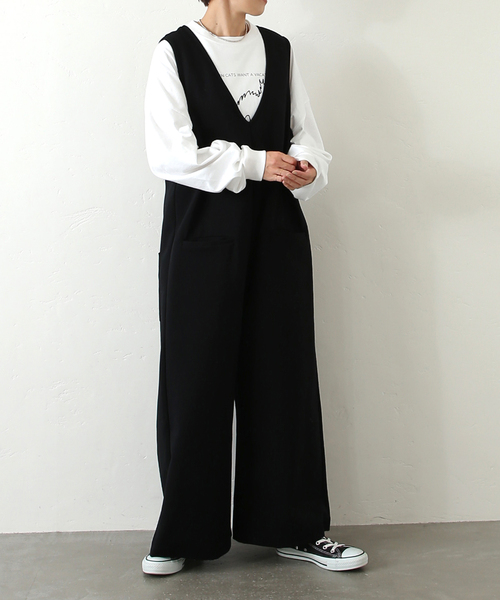 【美品】journal standard オールインワン 黒 日本製 JOURNAL STANDARD - 【新品】JOURNAL STANDARD ツイルベアトップ