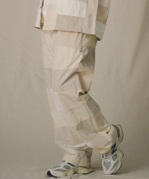 DSQUARED2 パッチワーク チノパン 46 Dsquared2 - D2 STAMPS SEXY CHINO PANTS ロゴ プリント加工