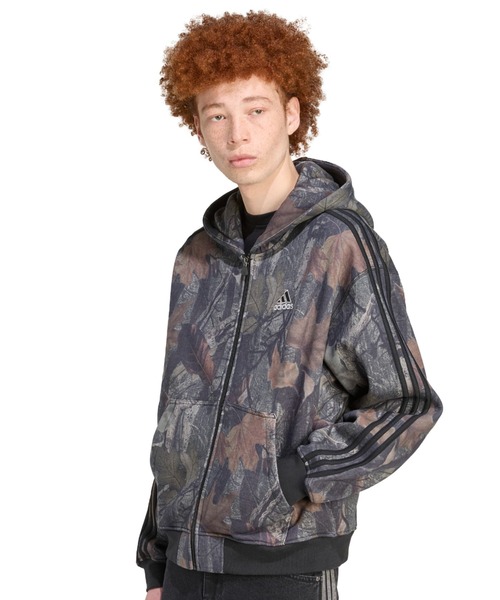 【美品】adidas 紫陽花 花柄 トレーナー スウェット　レアモデル　ジッパー adidas - adidas 花柄ジャージの通販 by プリンセスショップ