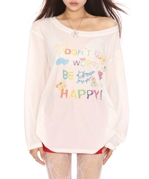 tシャツ 少し透けるテロテロTシャツ レディース 少し透けるテロテロTシャツ（Tシャツ/カットソー）｜STYLE DELI