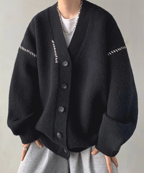 ARCHIVER ニットカーディガン FREE ホワイト レディース : ZOZOTOWN