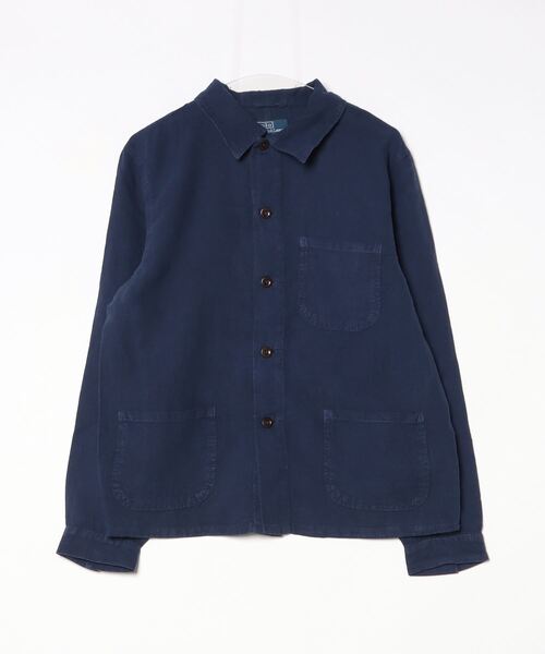 Polo by Ralph Lauren ネイビー リネンジャケット M POLO RALPH LAUREN カバーオール リネン ユーティリティ