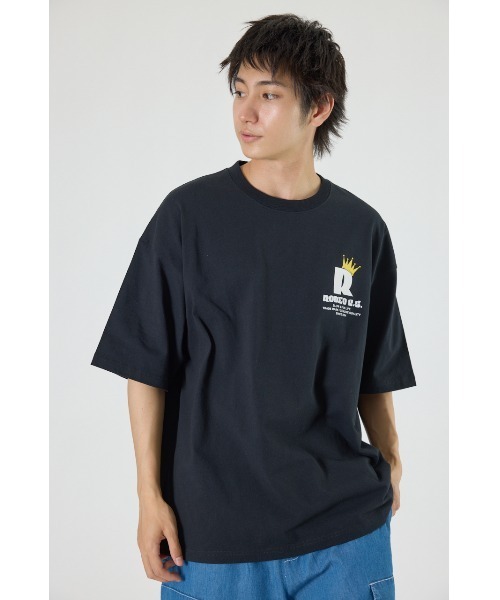 大人気！mnml★ロデオ Tシャツ RODEO CROWNS WIDE BOWL | スタッズライクTシャツ (Tシャツ