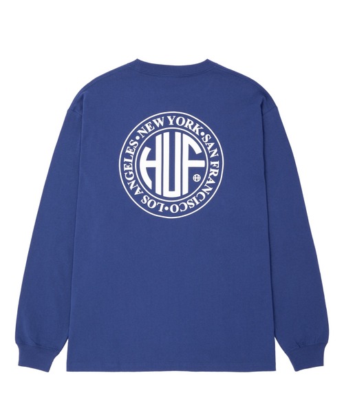 HUF 長袖Tシャツ ホワイト/ブルー　男女兼用　春　秋　冬 楽天市場】ハフ ロンT HUF 長袖 Tシャツ ESSENTIALS TT L/S TEE